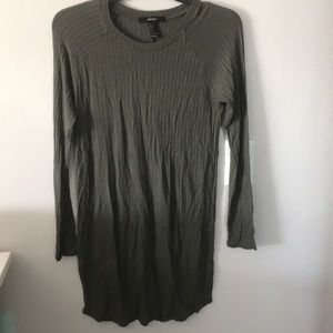Green swing dress